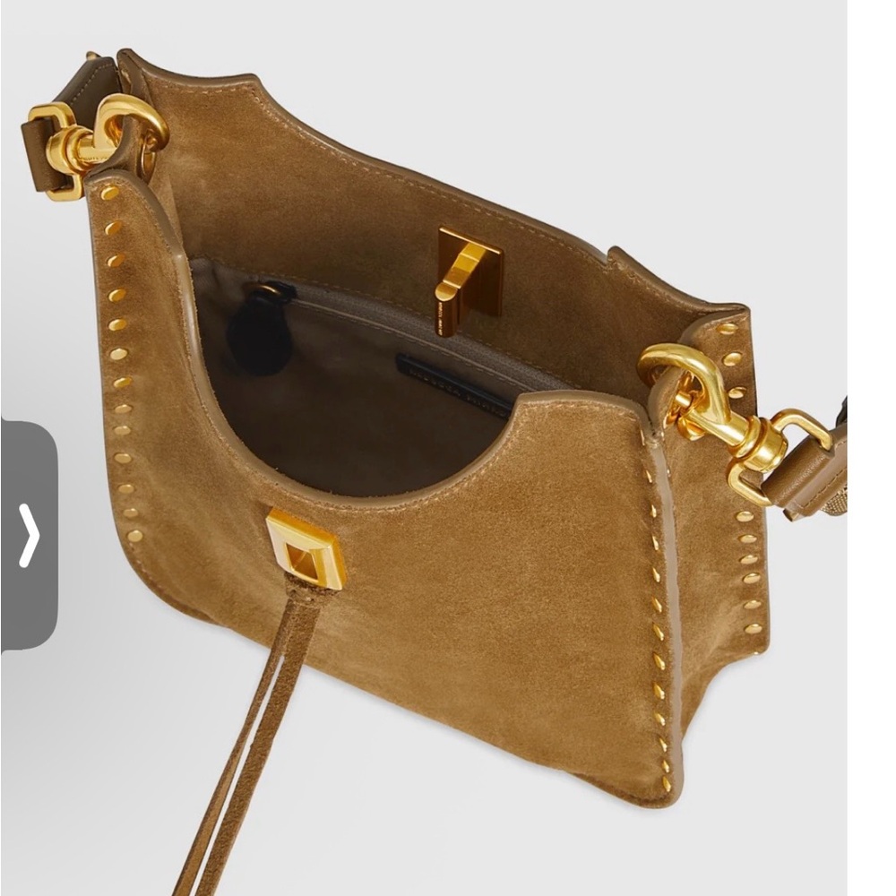 Rebecca Minkoff Suede Crossbody Bag - Picture 3 of 7